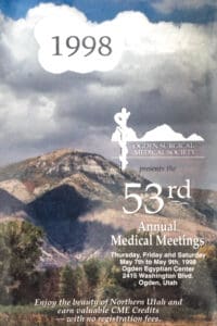 A poster of the 5 3 rd annual medical meeting.